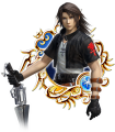 Leon from KINGDOM HEARTS in DISSIDIA FINAL FANTASY.