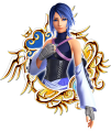 Aqua: "One of three Keyblade wielders who trained under Master Eraqus."