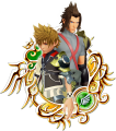 Ventus: "One of Master Eraqus's disciples and a training partner to Aqua."