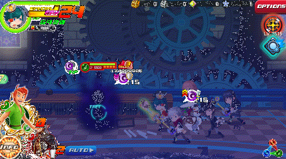 Dagger Strike in Kingdom Hearts Unchained χ / Union χ.