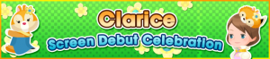 Event - Clarice Screen Debut Celebration banner KHUX.png