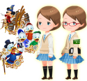 Preview - Girl's Uniform (In Class & Student Council).png