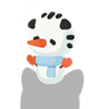 Chirithy Snowman Cross Board