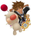 Moogle: "A member of the cute and mysterious moogle race,/ who pop up unexpectedly in every kind of place."