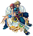 Official art from KINGDOM HEARTS II