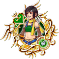 Yuffie: "A female ninja who stays strong and cheerful in any situation."