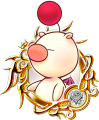 Moogle: "A strange, /mysterious, yet adorable/ race that pops up in even stranger places to open shop."