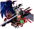 Sephiroth: "An unsurpassed swordsman once revered as a hero. / He's involved in the events of Cloud's past."