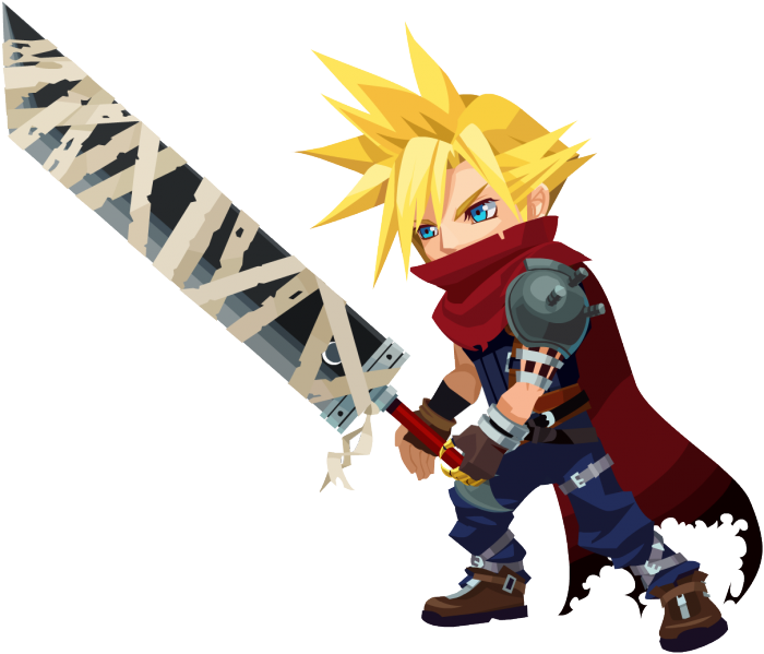 File:Cloud (Battle) KHX.png